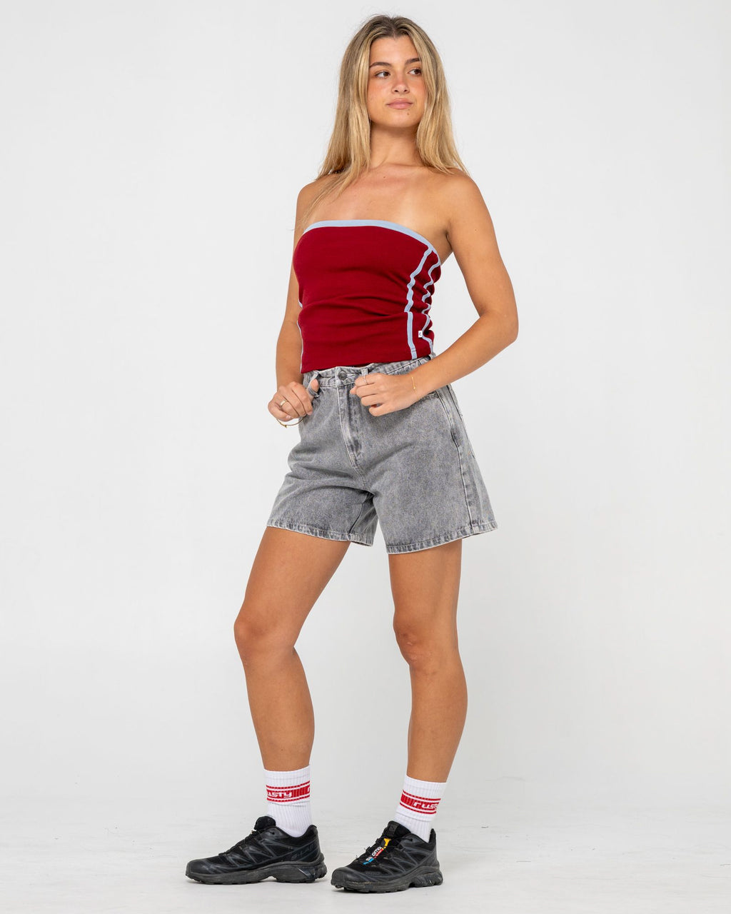 Cyprus High Denim Short