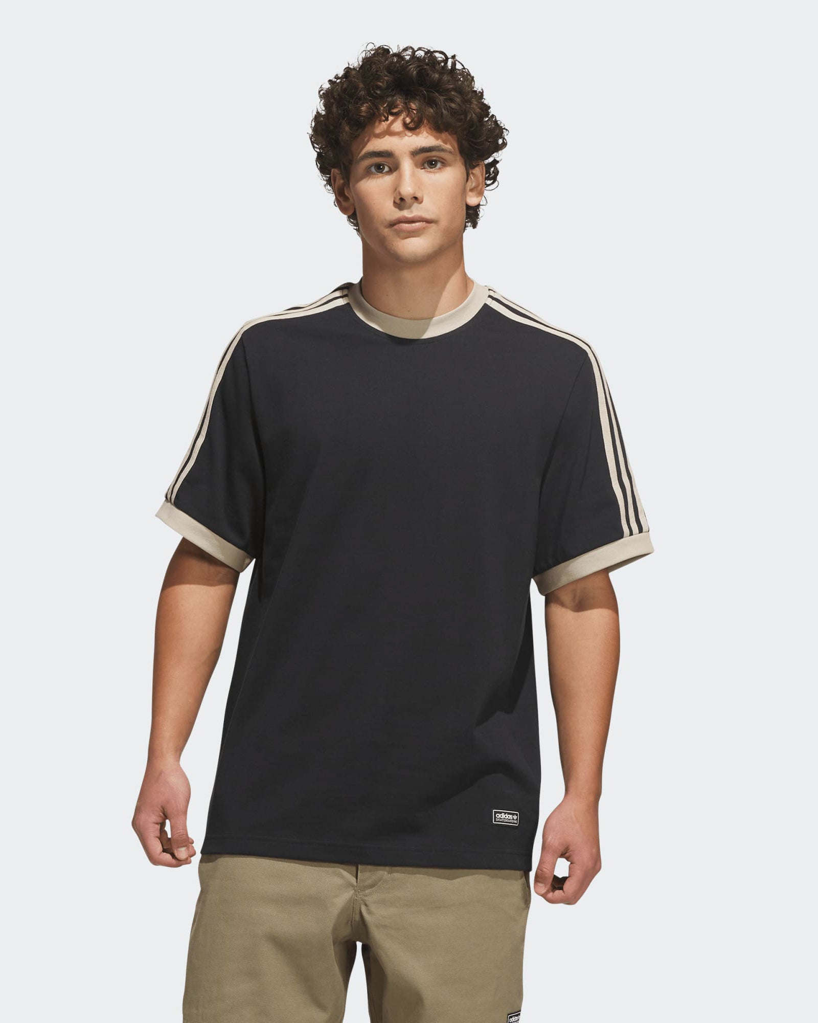 Skateboarding Ringer Tee