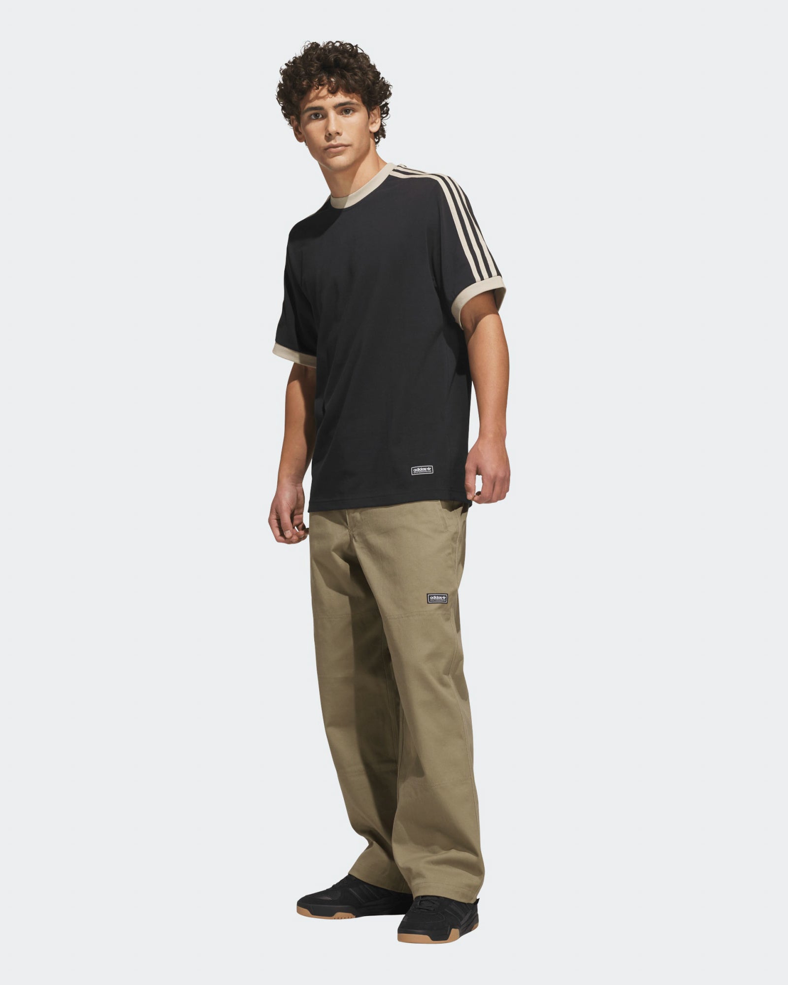 Skateboarding Ringer Tee