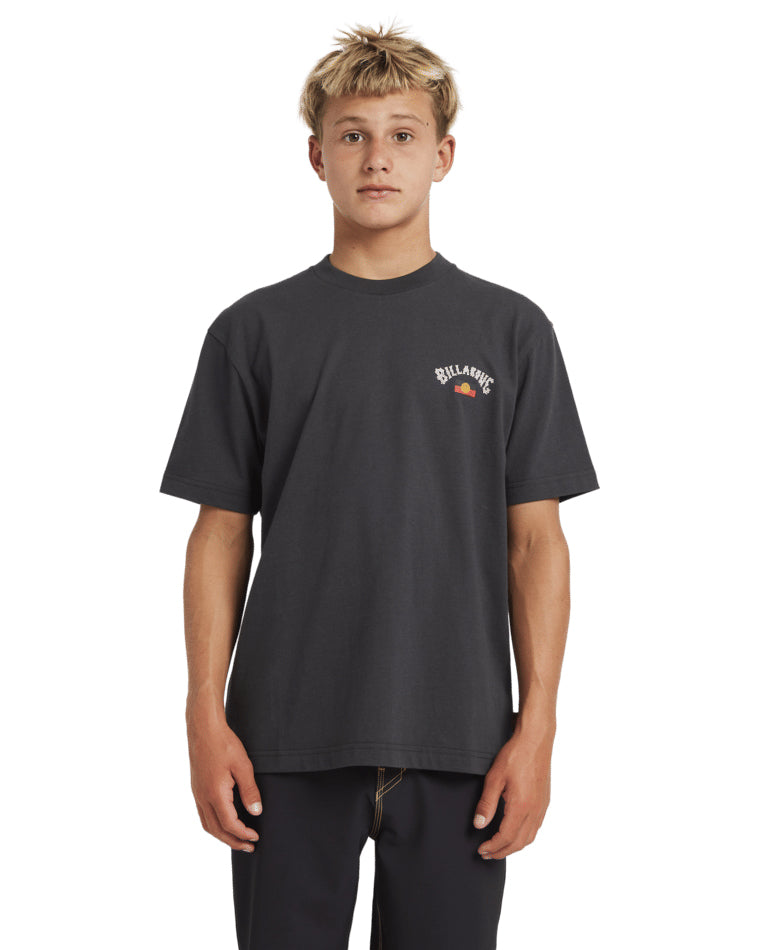 Boys Otis Flag Arch Short Sleeve Tee