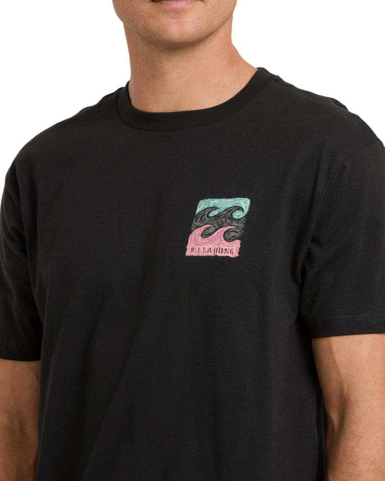 Crayon Wave Premium Short Sleeve Tee
