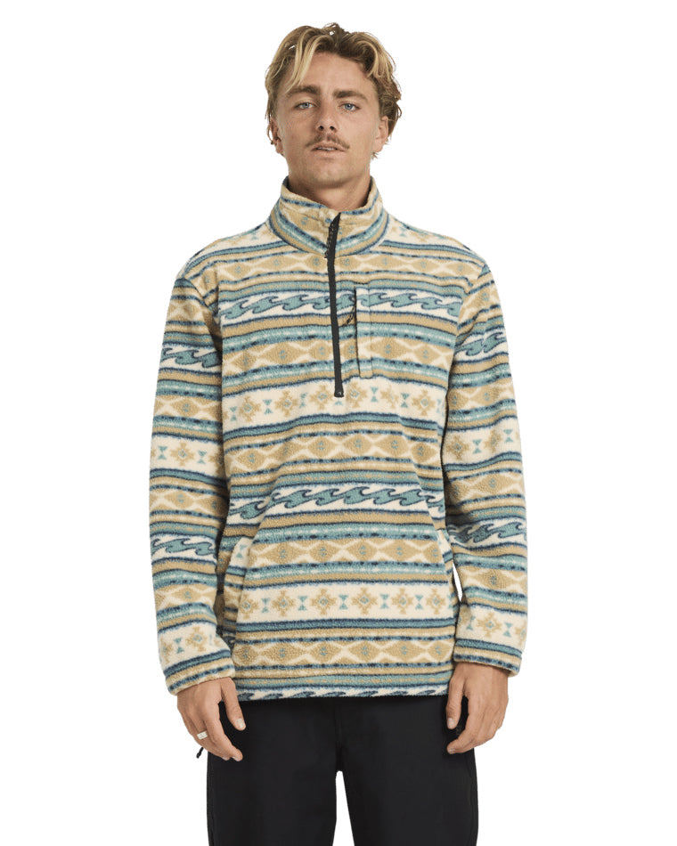 Boundary Mock Neck Fleece