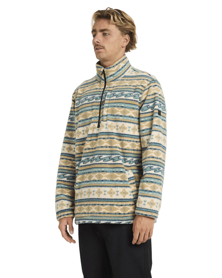 Boundary Mock Neck Fleece