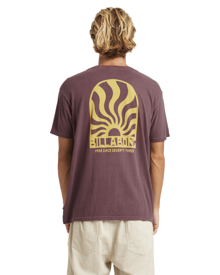 Sun Rays Premium Wave Washed Short Sleeve