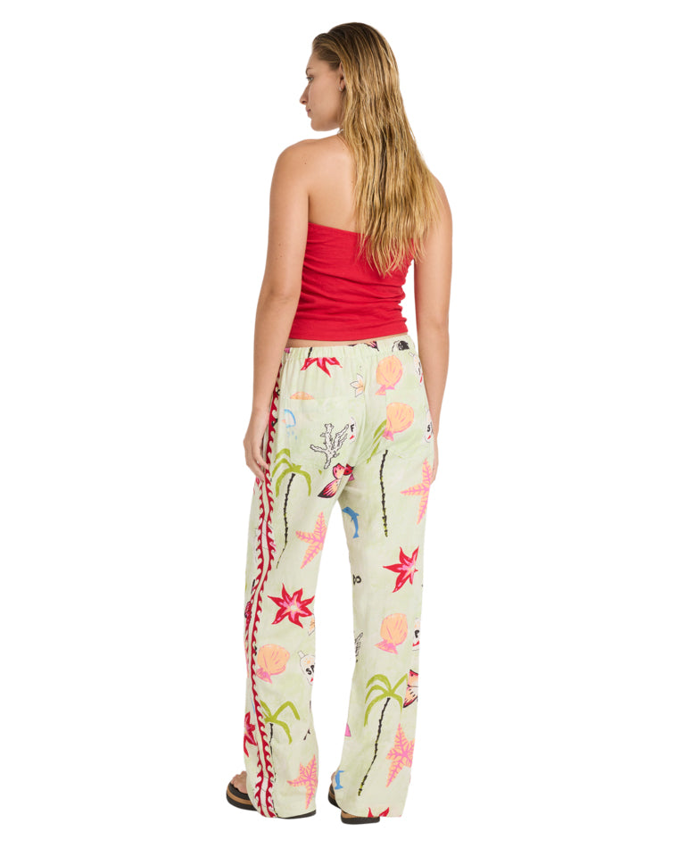 Lottie Hall Woven Elastic Pant