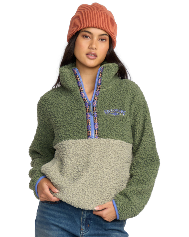 Horizon Mock Neck Half Zip Fleece