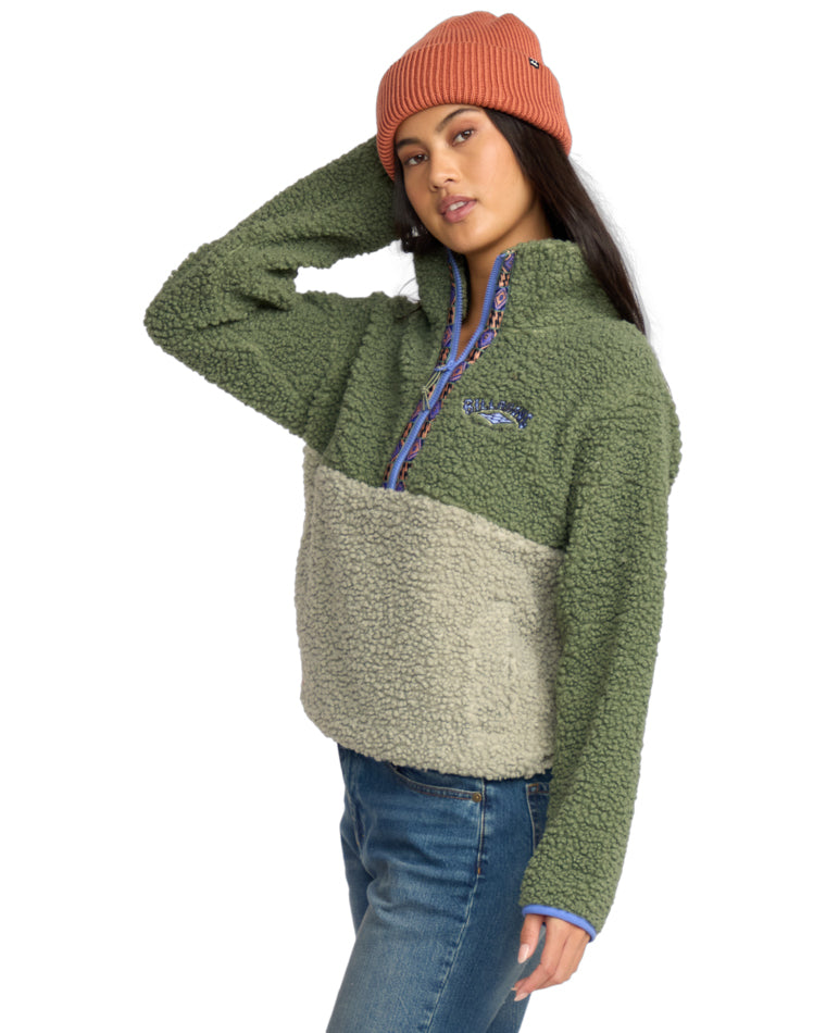 Horizon Mock Neck Half Zip Fleece
