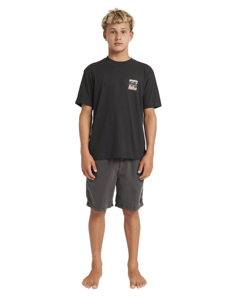 Boys Crayon Wave Short Sleeve Tee