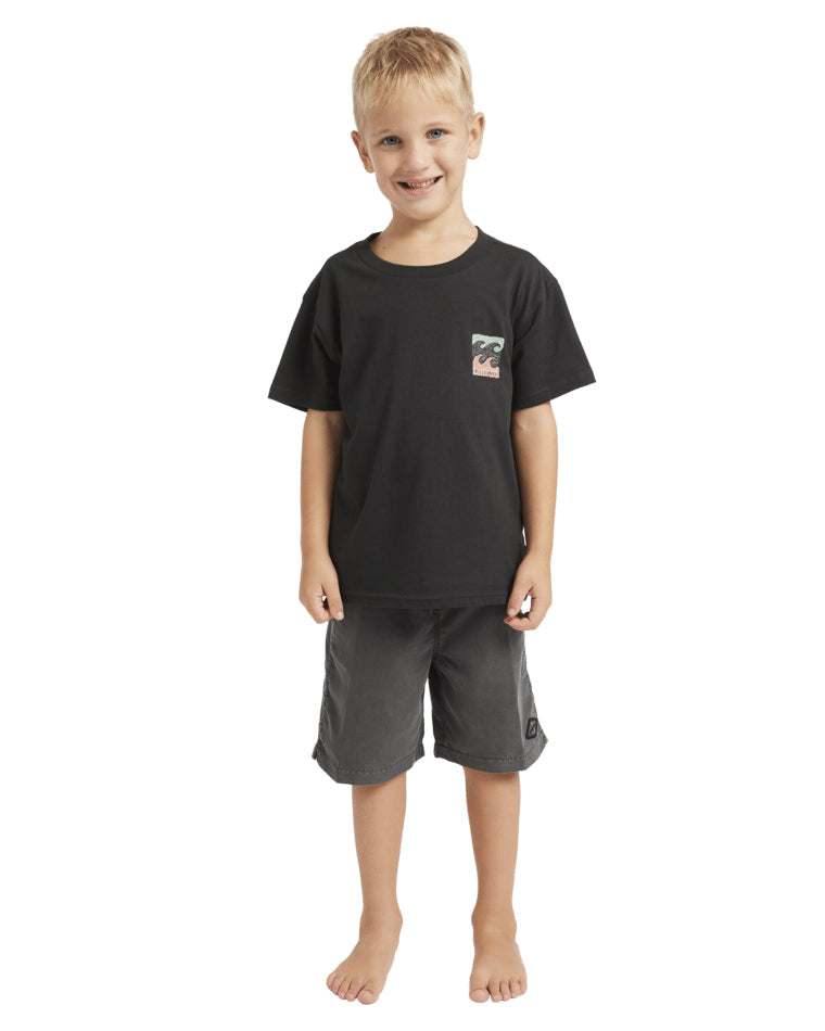 Tots Crayon Wave Short Sleeve Tee