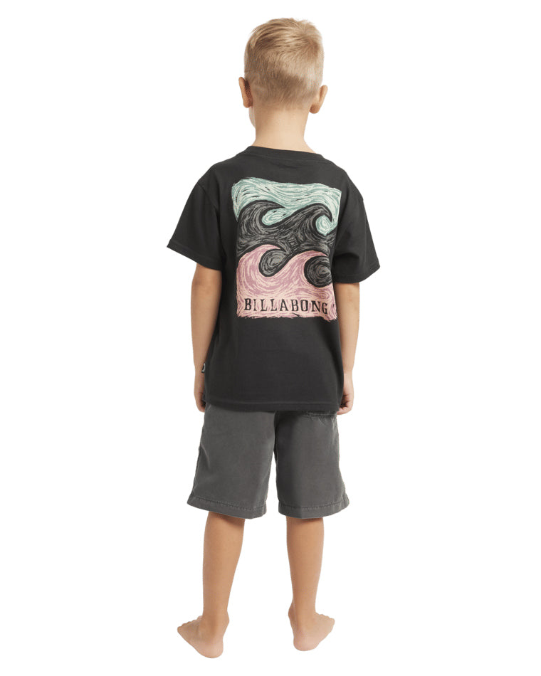 Tots Crayon Wave Short Sleeve Tee