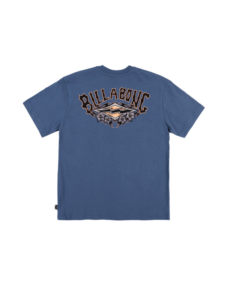 Boys Arch Biscus Short Sleeve Tee