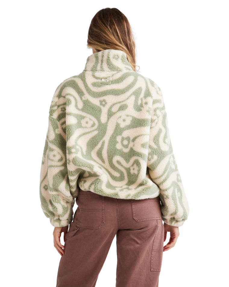 Golden Groove Half Zip Crew