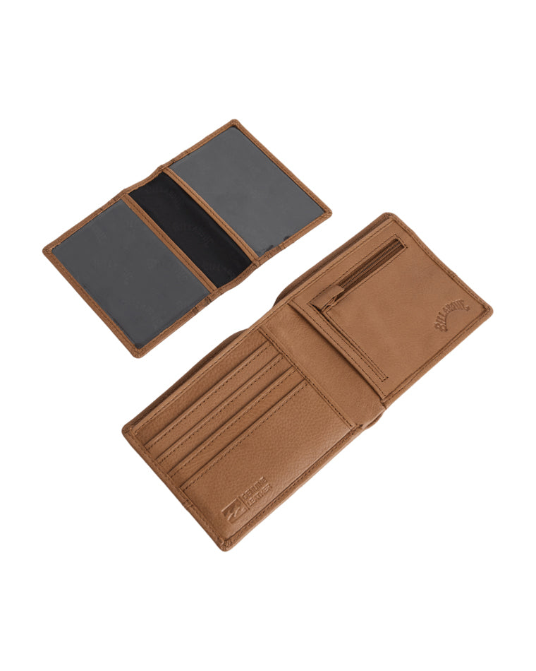 Dimension 2In1 Leather Wallet