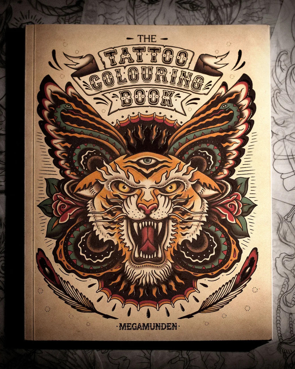 Tattoo Colouring Book