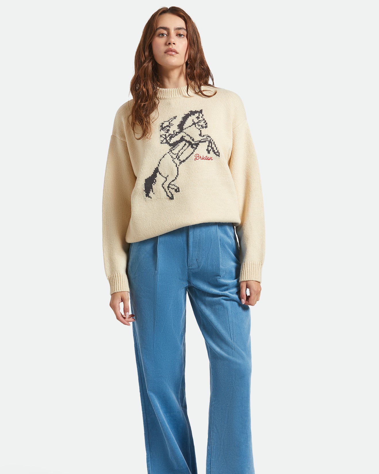 Brixton Ranching Club Crew Sweater