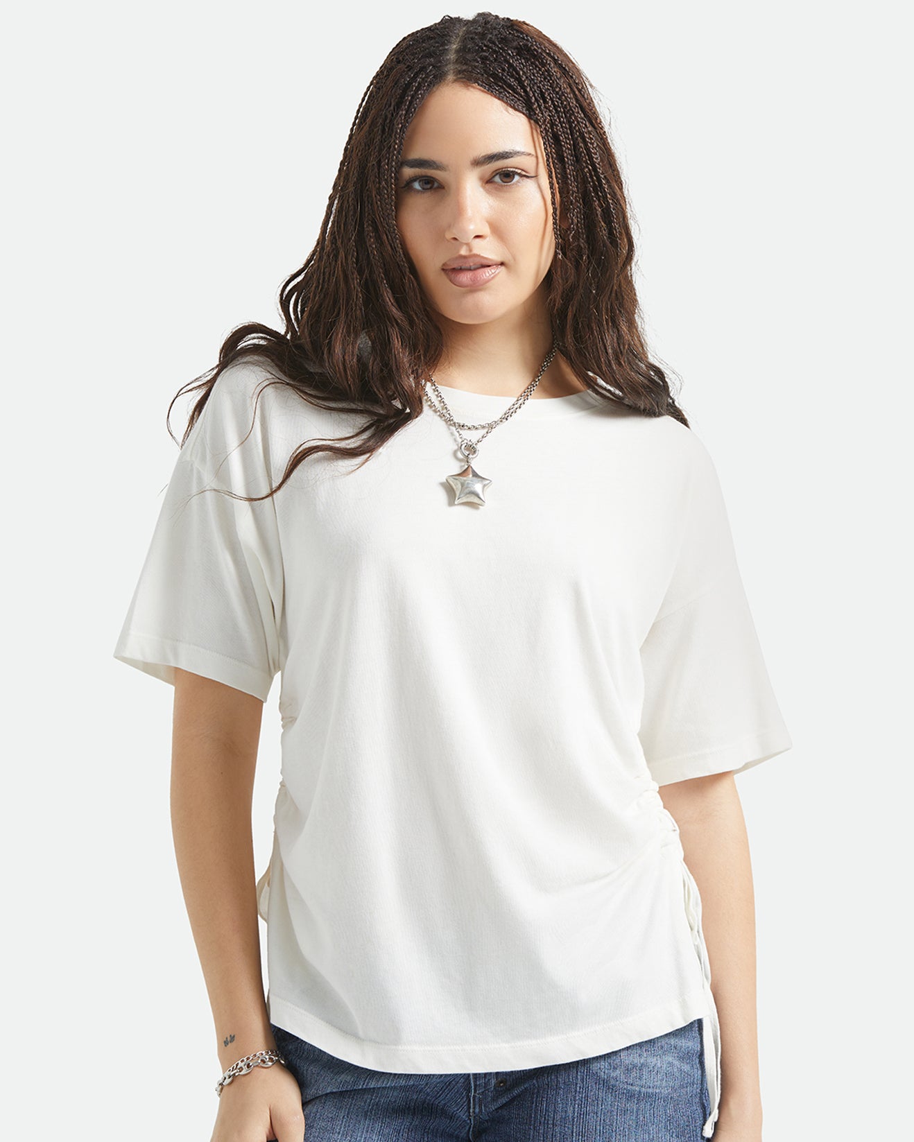 Carefree Organic Gd Cinch Tee