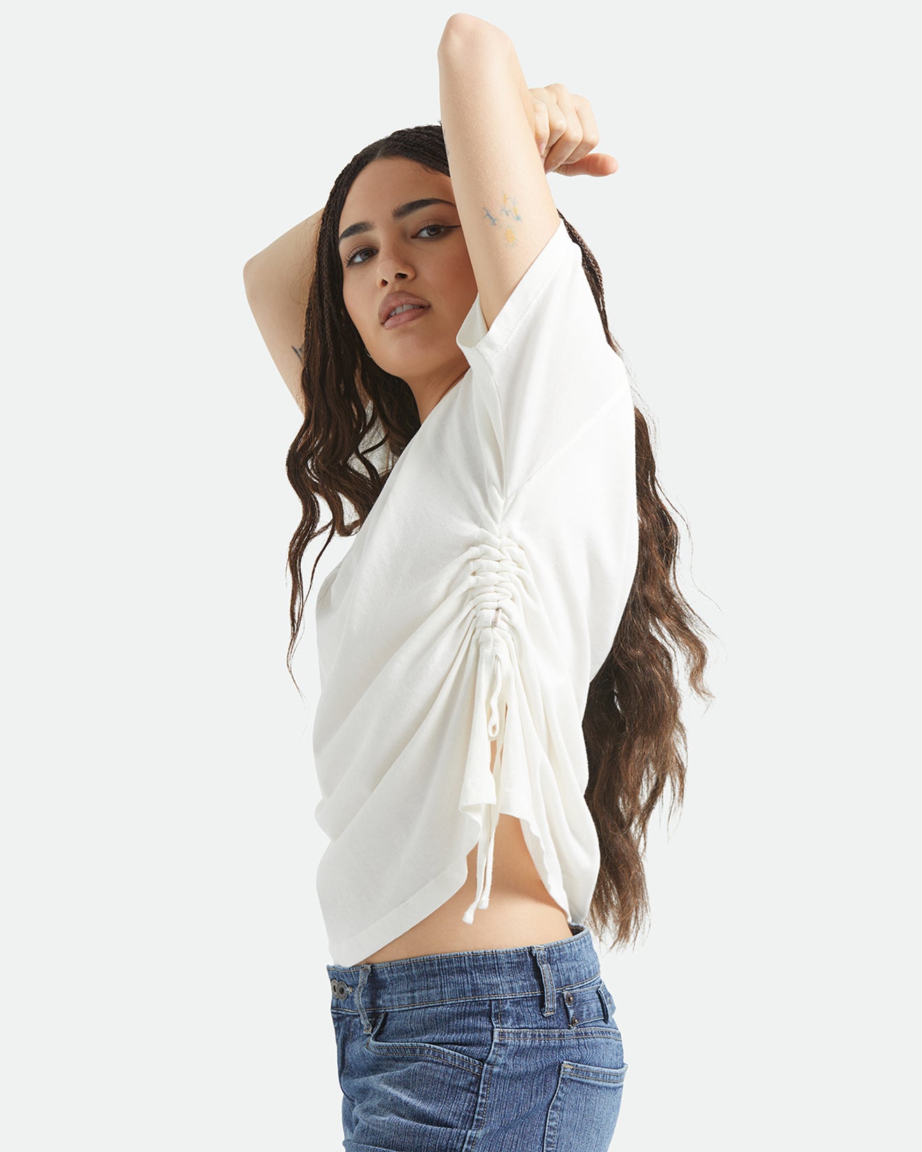 Carefree Organic Gd Cinch Tee