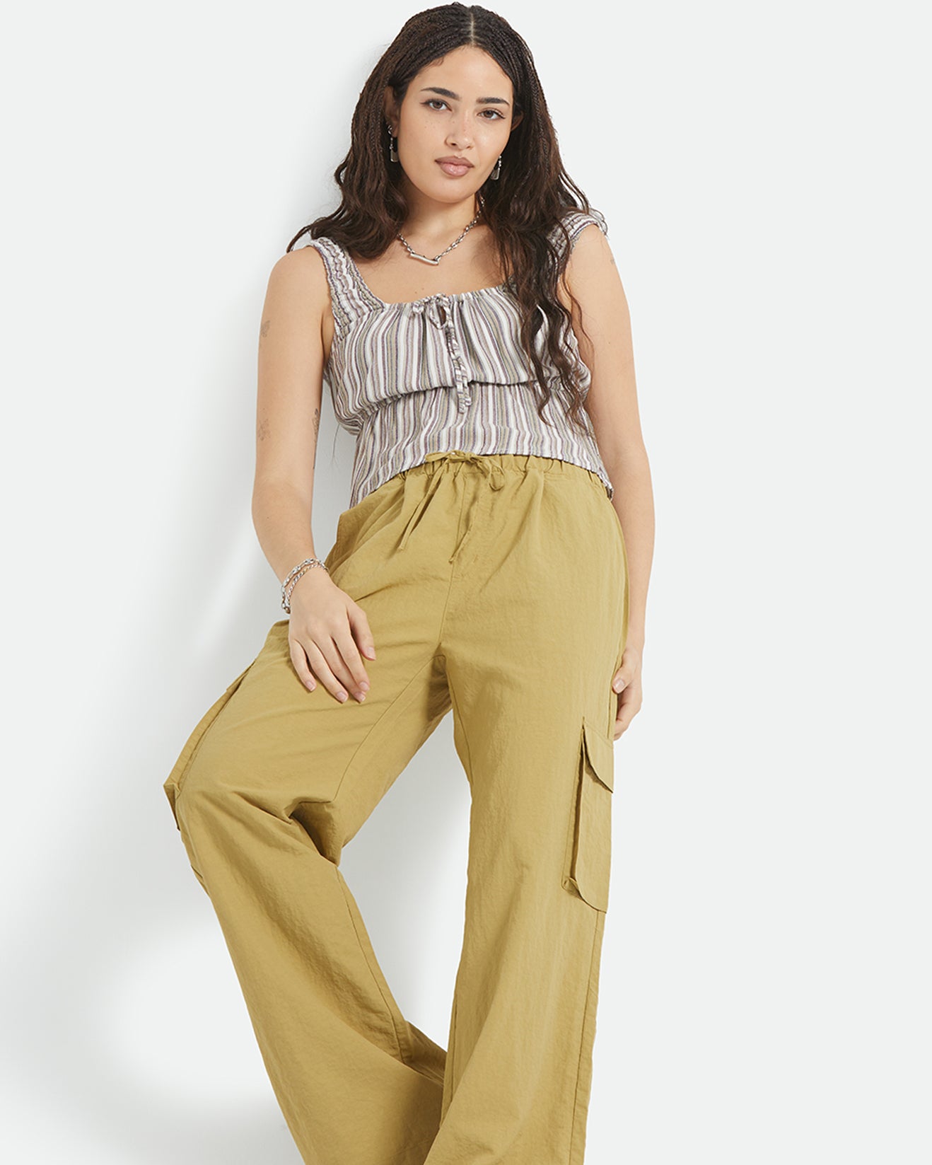 The Jett Lw Cargo Wide Leg Pant