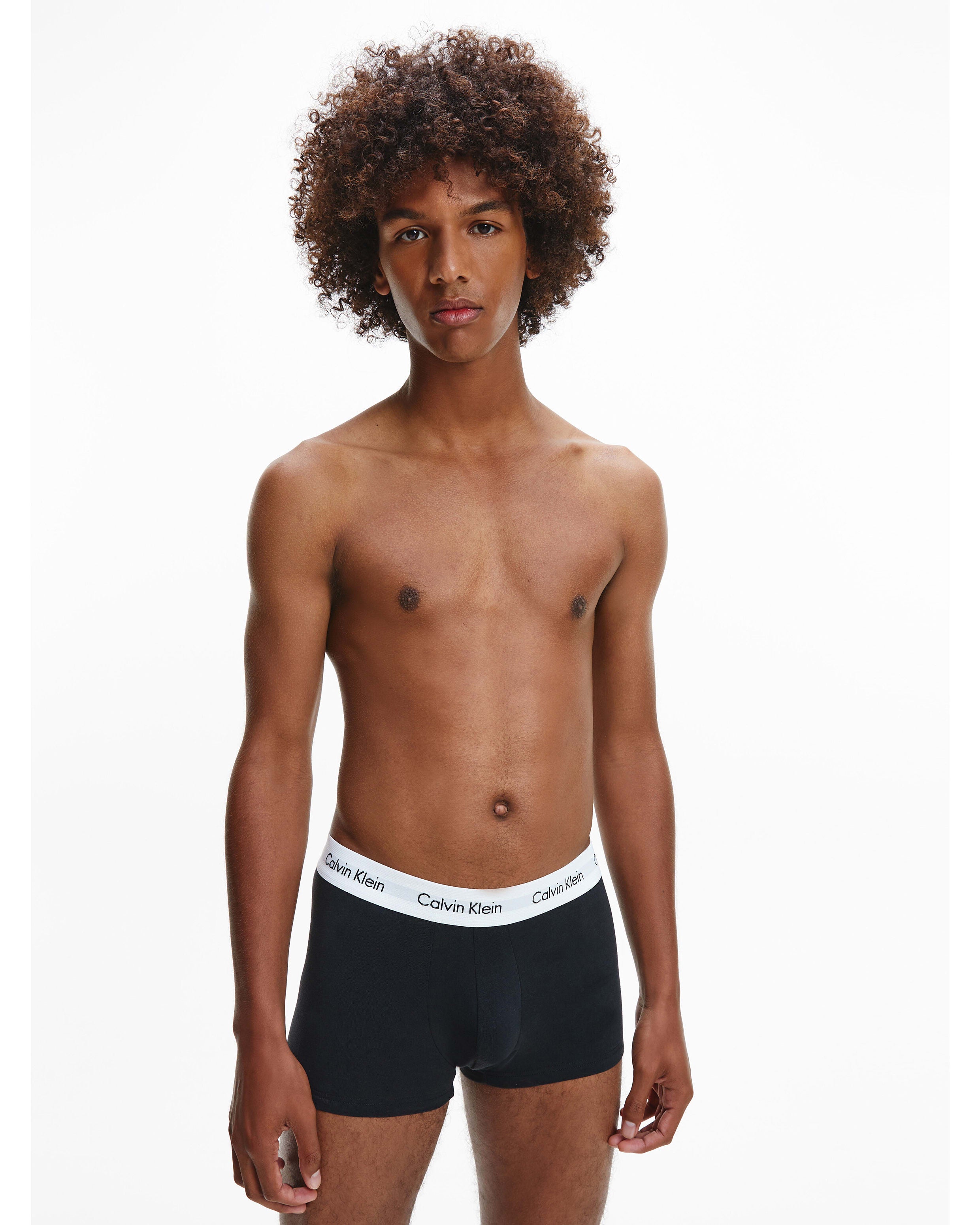 Cotton Stretch Low Rise Trunk 3Pk