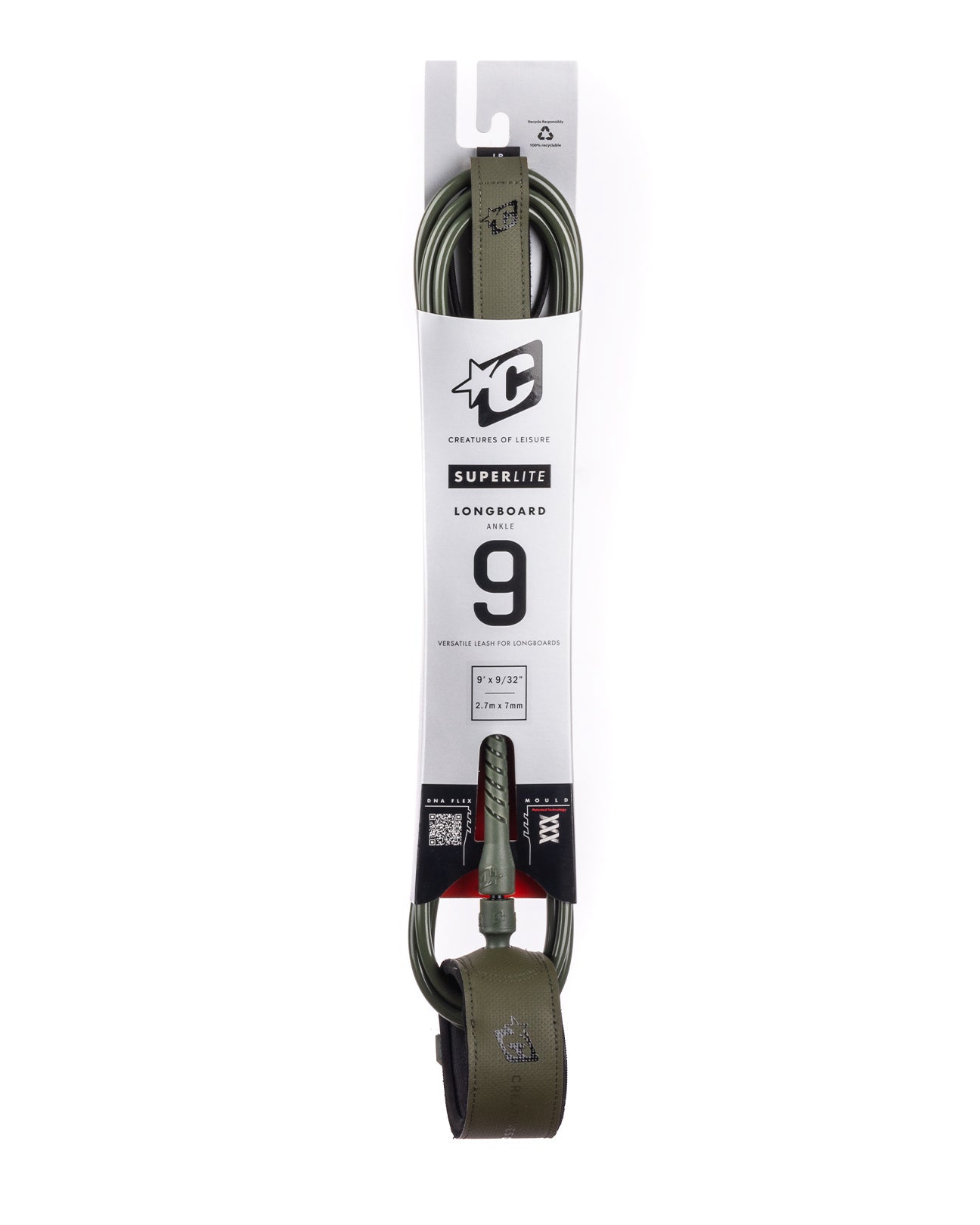 Superlite Longboard Ankle 9 Leash