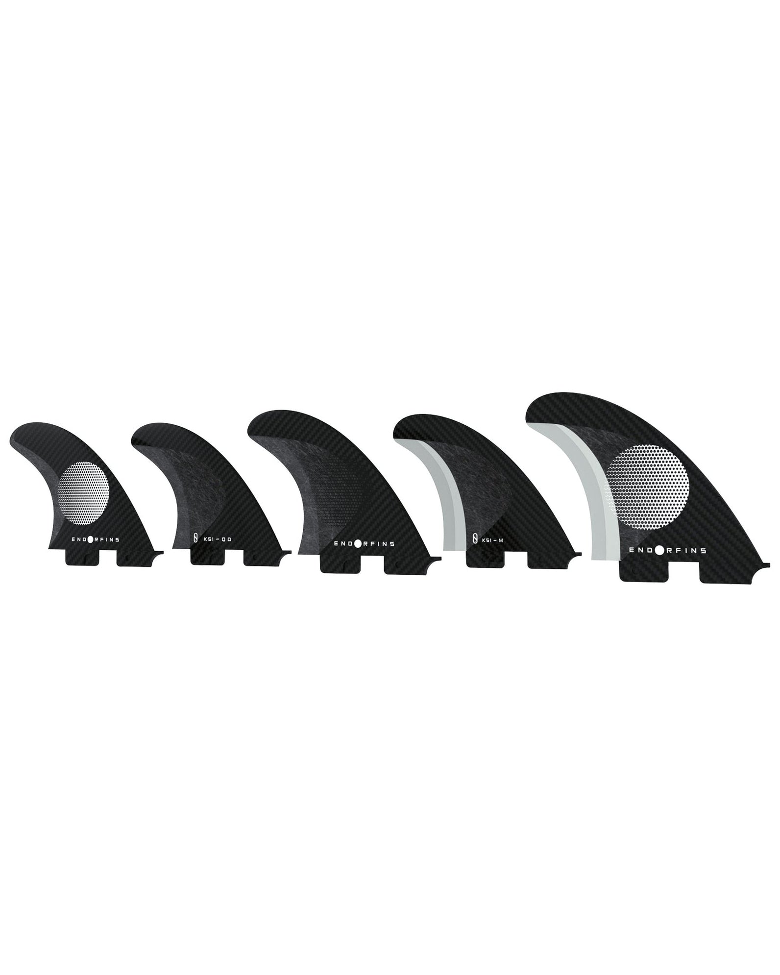 Slater KS1 2 Tab 5 Fin Set - Medium