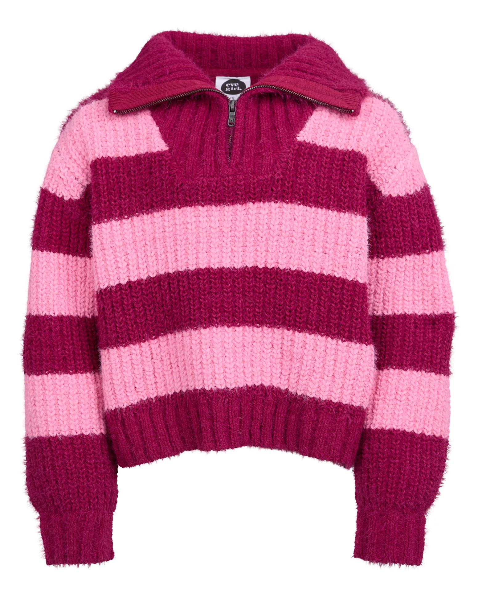 Girls Daria 1/4 Zip Knit