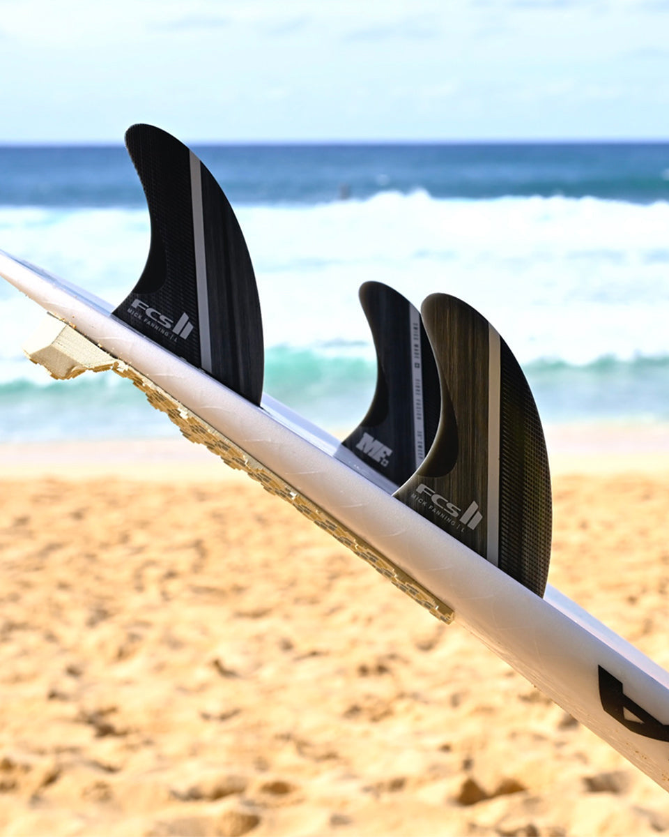 FCS II Mick Fanning Glass Fibre Fusion Tri Fin Set - Large