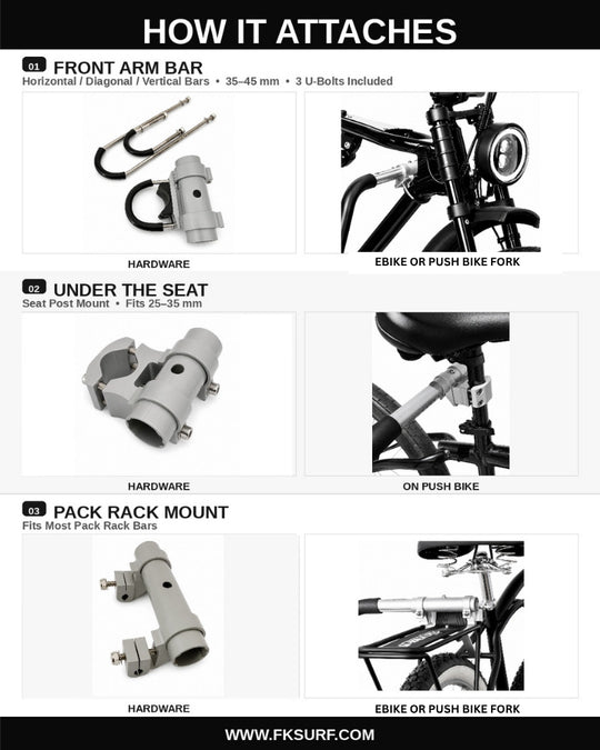 Deluxe bike rack