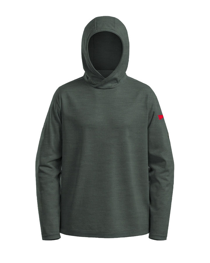 Airtex Long Sleeve Hooded Shirt