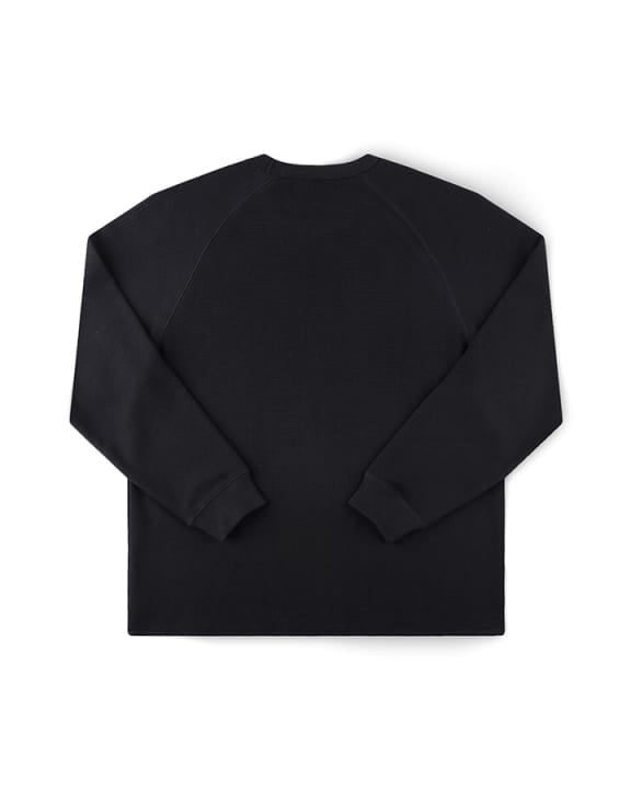 Ag Raglan Waffle Crew