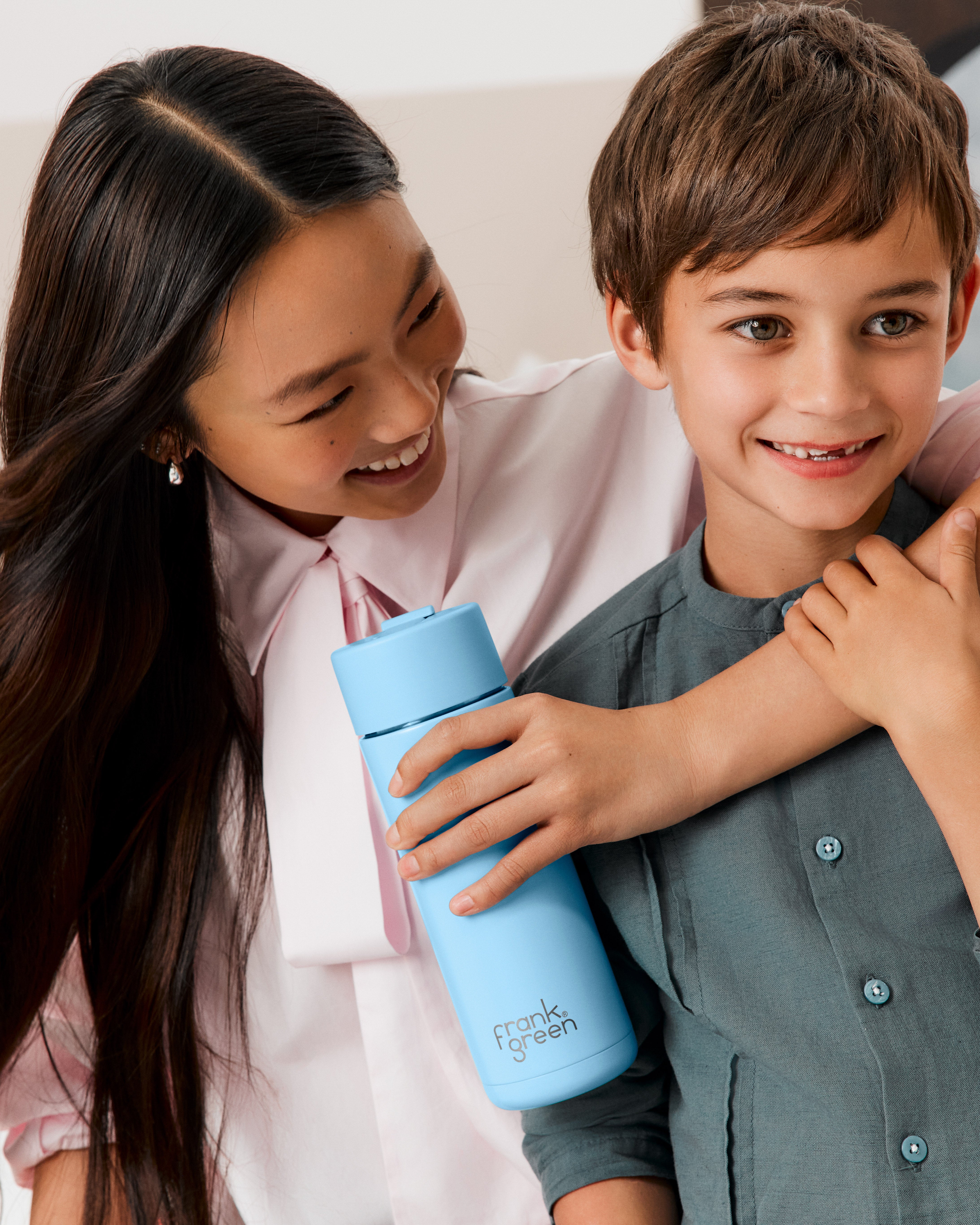 20oz Reusable Bottle with Flip Straw Lid