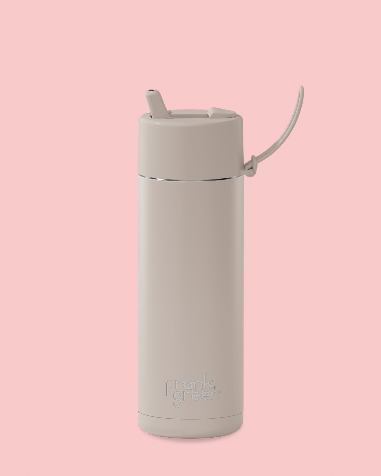 20oz Reusable Bottle with Flip Straw Lid