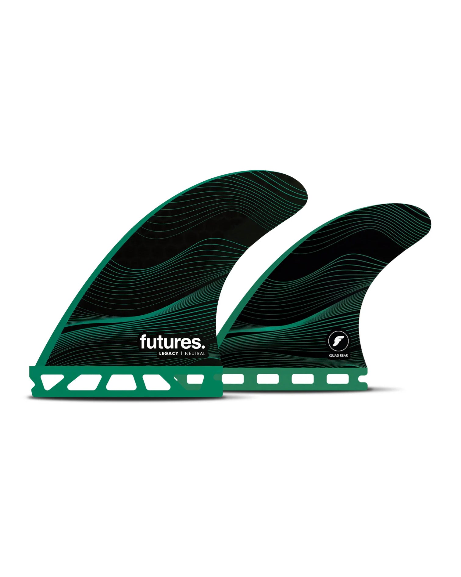 F6 Honeycomb Quad Fin Set - Medium