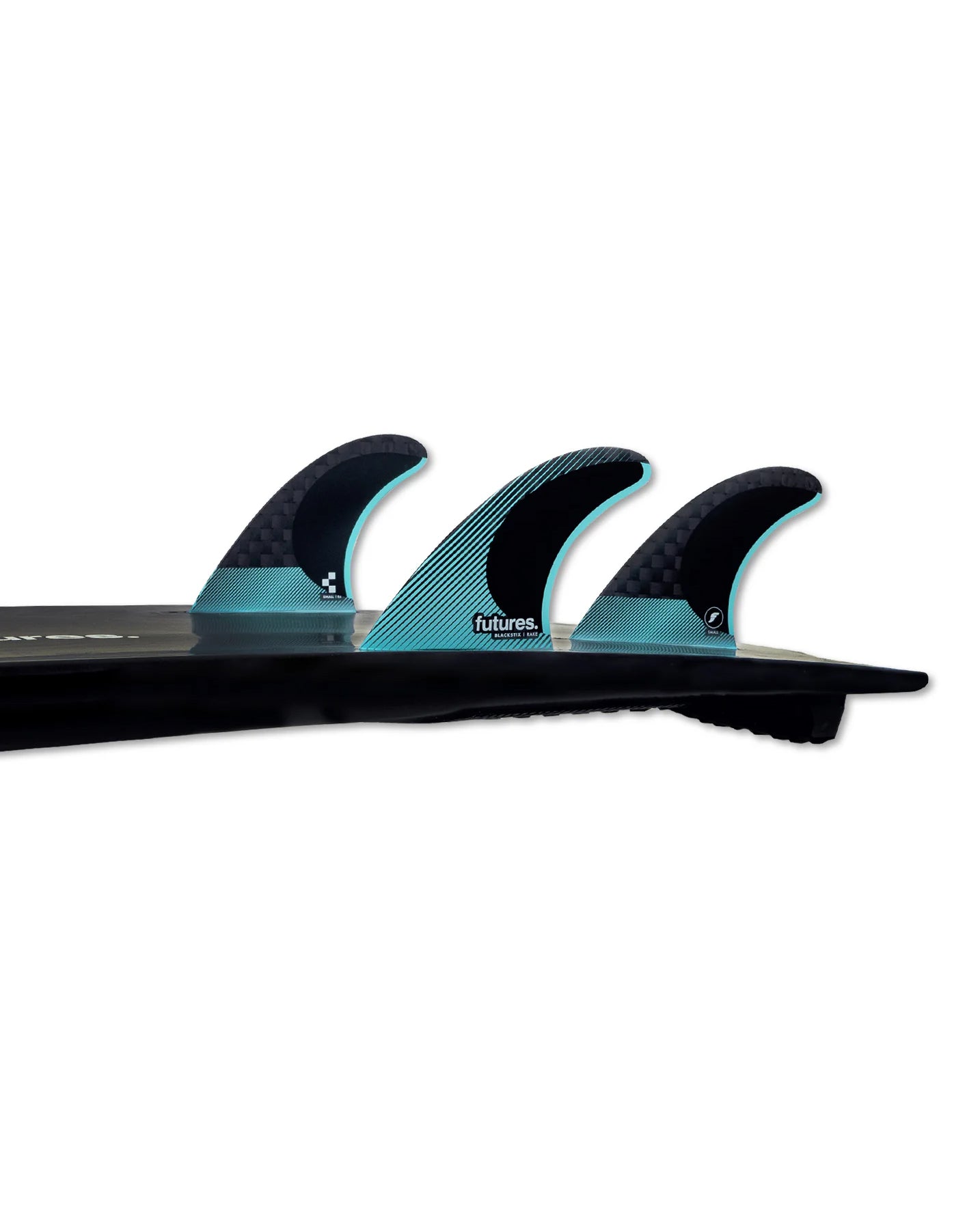R4 Blackstix - Rake Tri Fin Set - Small