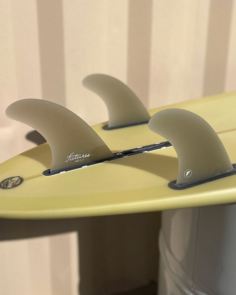Mid Length 2+1 Fin Set