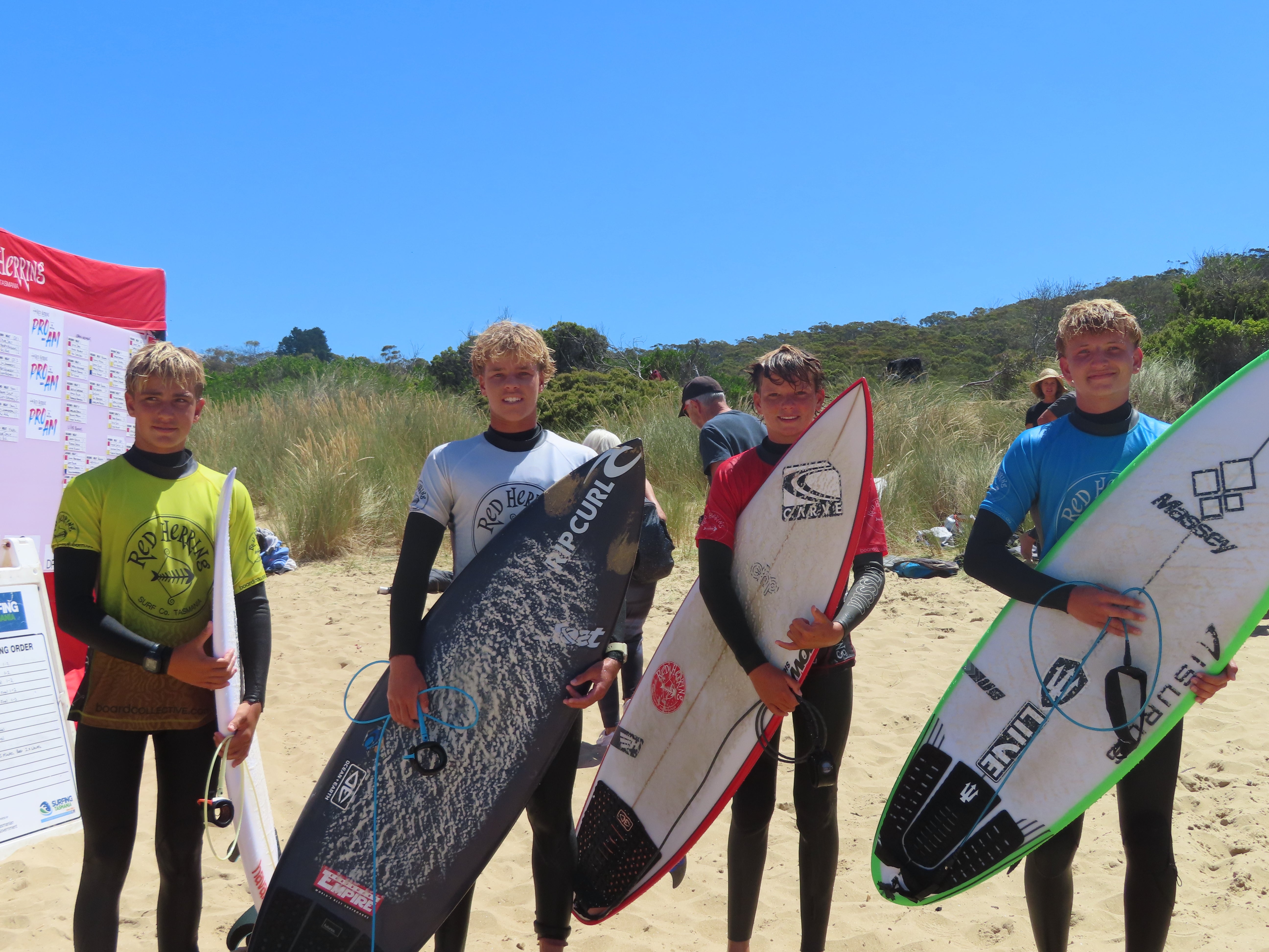 Red Herring Pro-Am 2025 Junior Boys Finalists