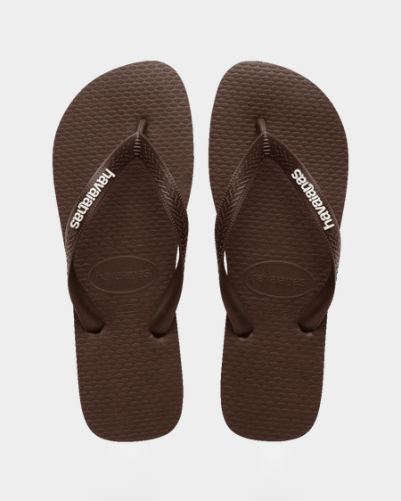 Rubber Logo Brown
