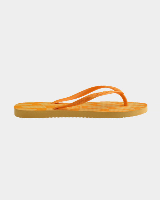 Slim Distorted Wave Orange