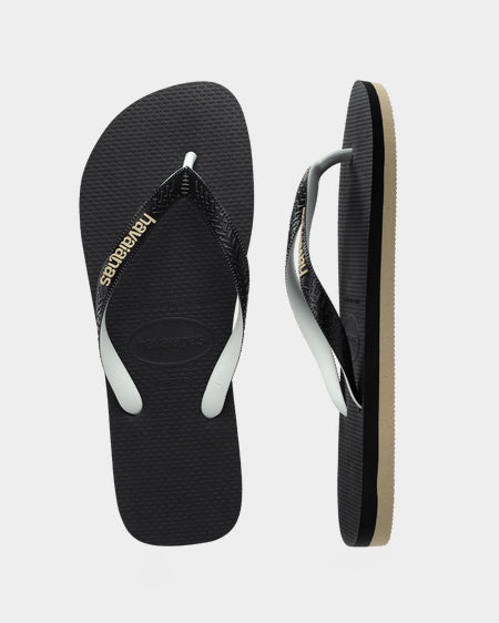 Top Rubber Mix Black/White/Sand