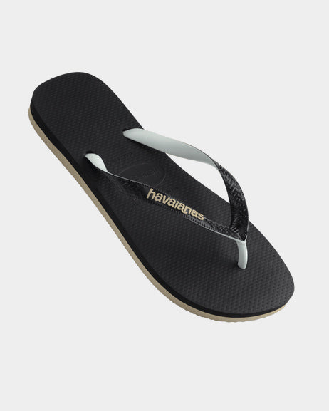 Top Rubber Mix Black/White/Sand