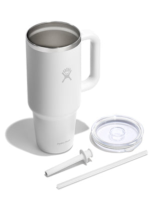 40oz Travel Tumbler Clear Lid