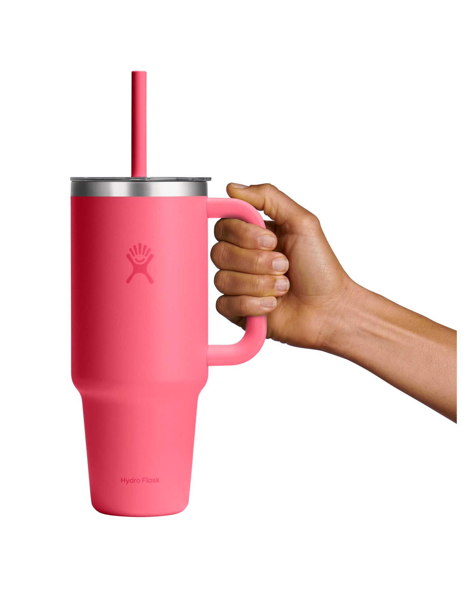 40oz Travel Tumbler Clear Lid