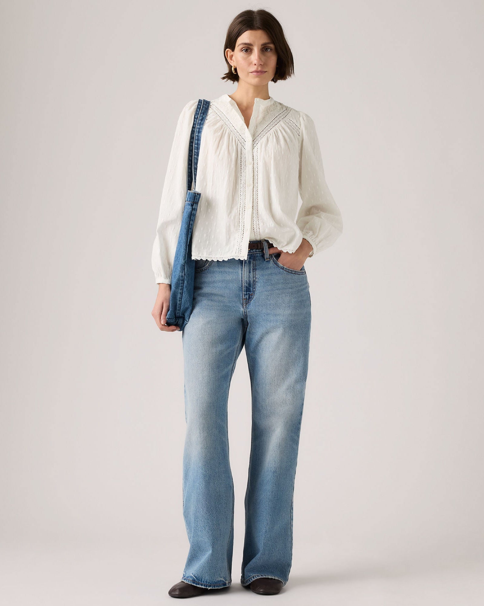 Women's Loose Boot Jeans