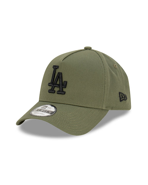 9Forty A Frame New Olive LA Dodgers Cap