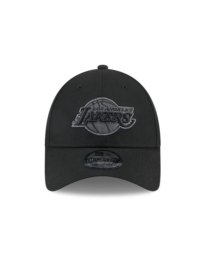 9Forty Snapback Metallic Black Los Angeles Lakers Cap
