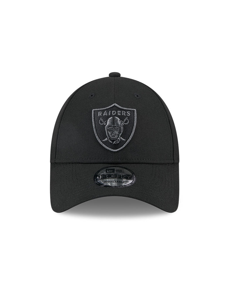 9Forty Snapback Metallic Black Las Vegas Raiders Cap
