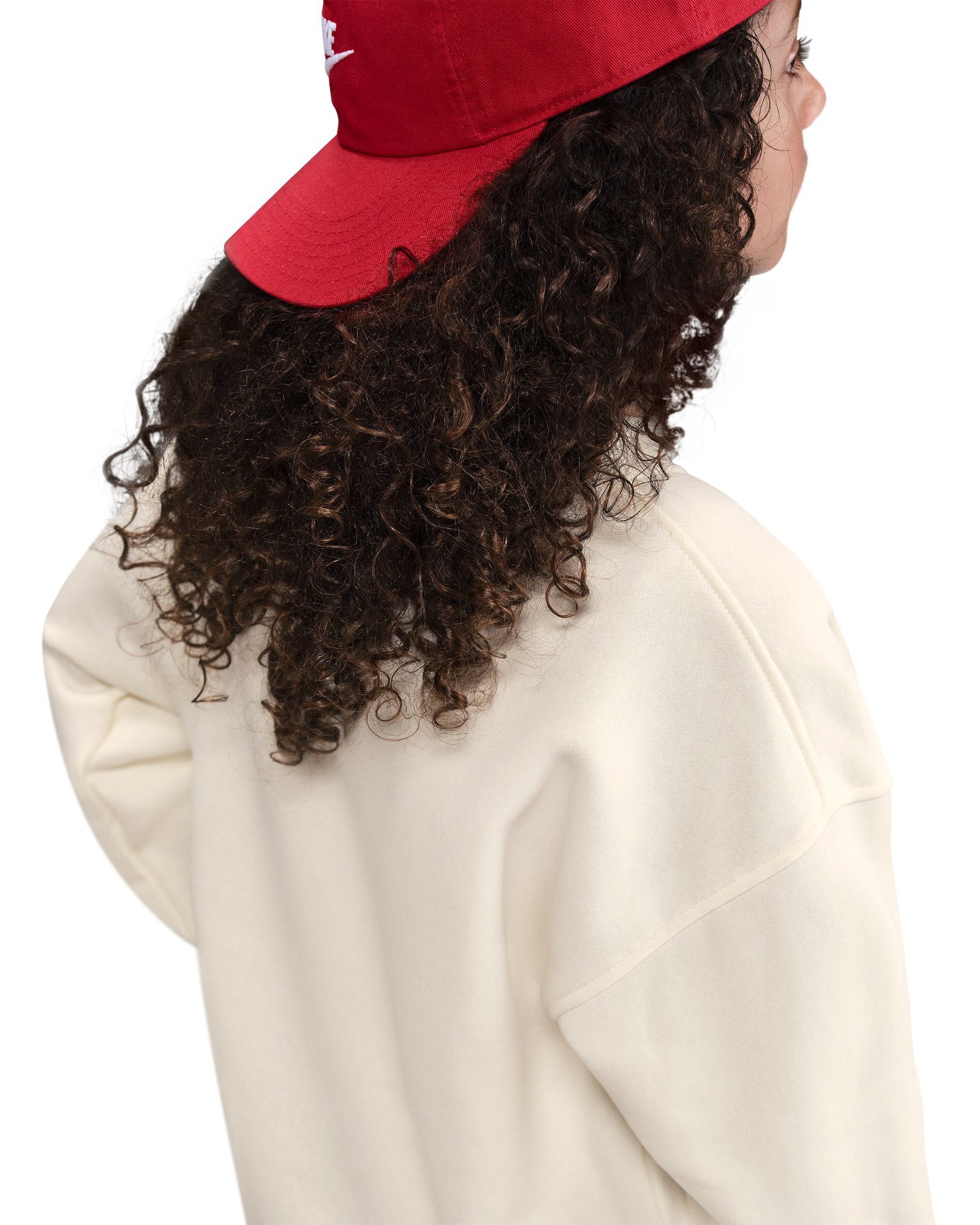 Girls Sportswear Club Fleece Crew