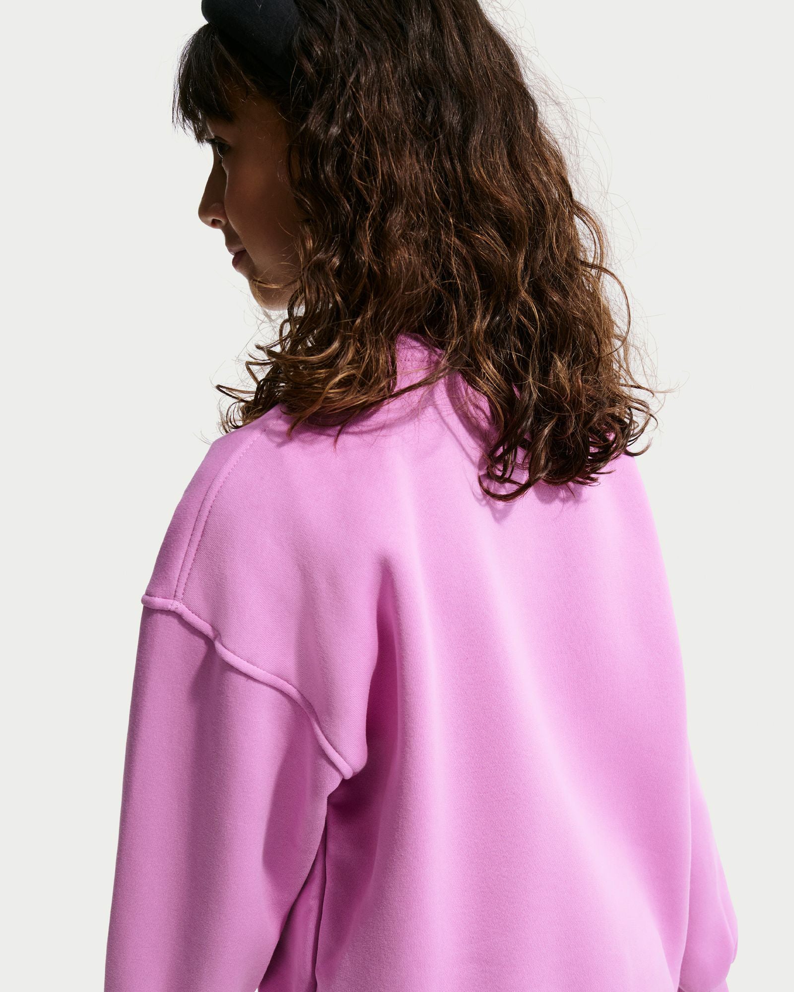 Girls Sportswear Club Fleece Crew