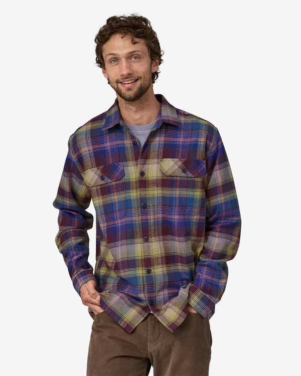 Long Sleeve Organic Cotton MW Fjord Flannel Shirt