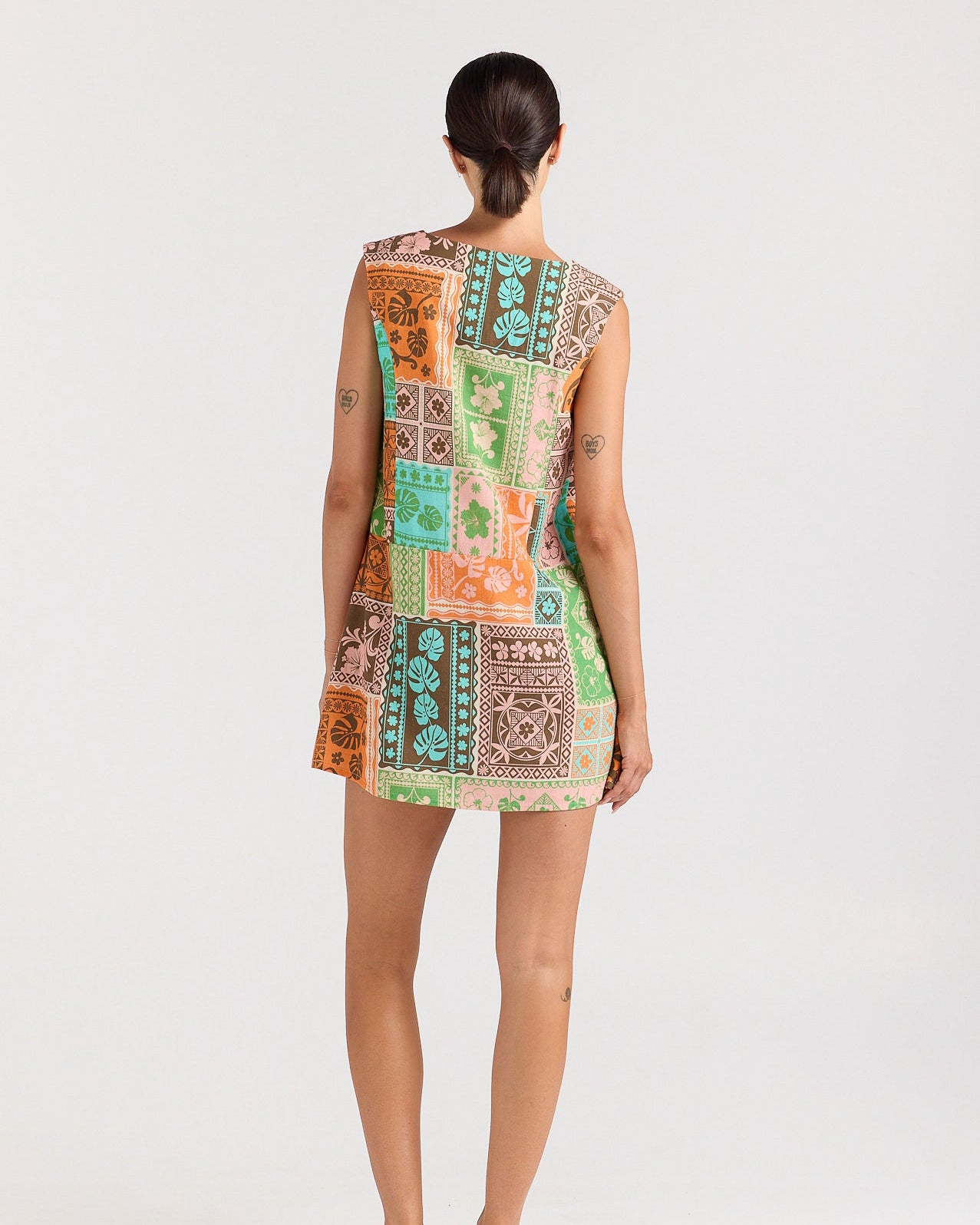 Ibisco V Button Up Dress